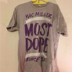 Mac Miller 'Most Dope' Shirt. Large. RARE! Y2k